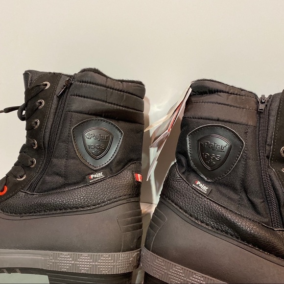 New! Pajar Selma Waterproof Black Duck Boot 8L US - Picture 6 of 14